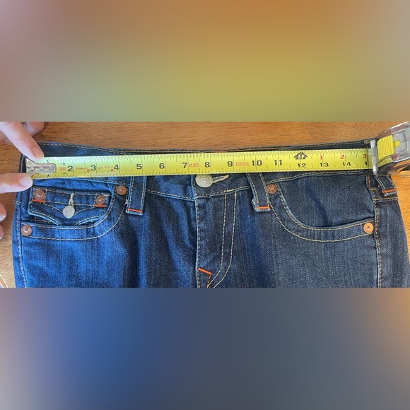 True Religion Dark Blue Women’s Low Rise Jeans - Picture 5 of 5